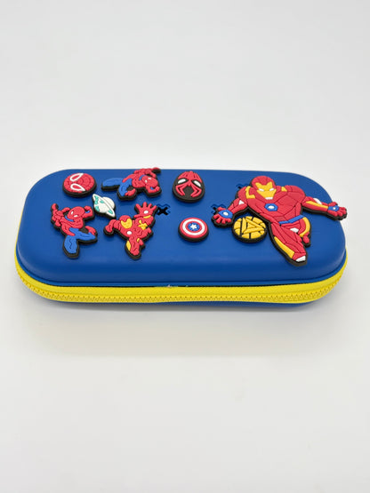 Avengers 3D Silicone Pencil Case with Detachable Charms