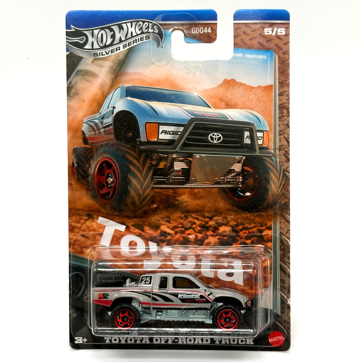 Hot Wheels Silver Series Toyota Off-Road Die-Cast Car - GDG44