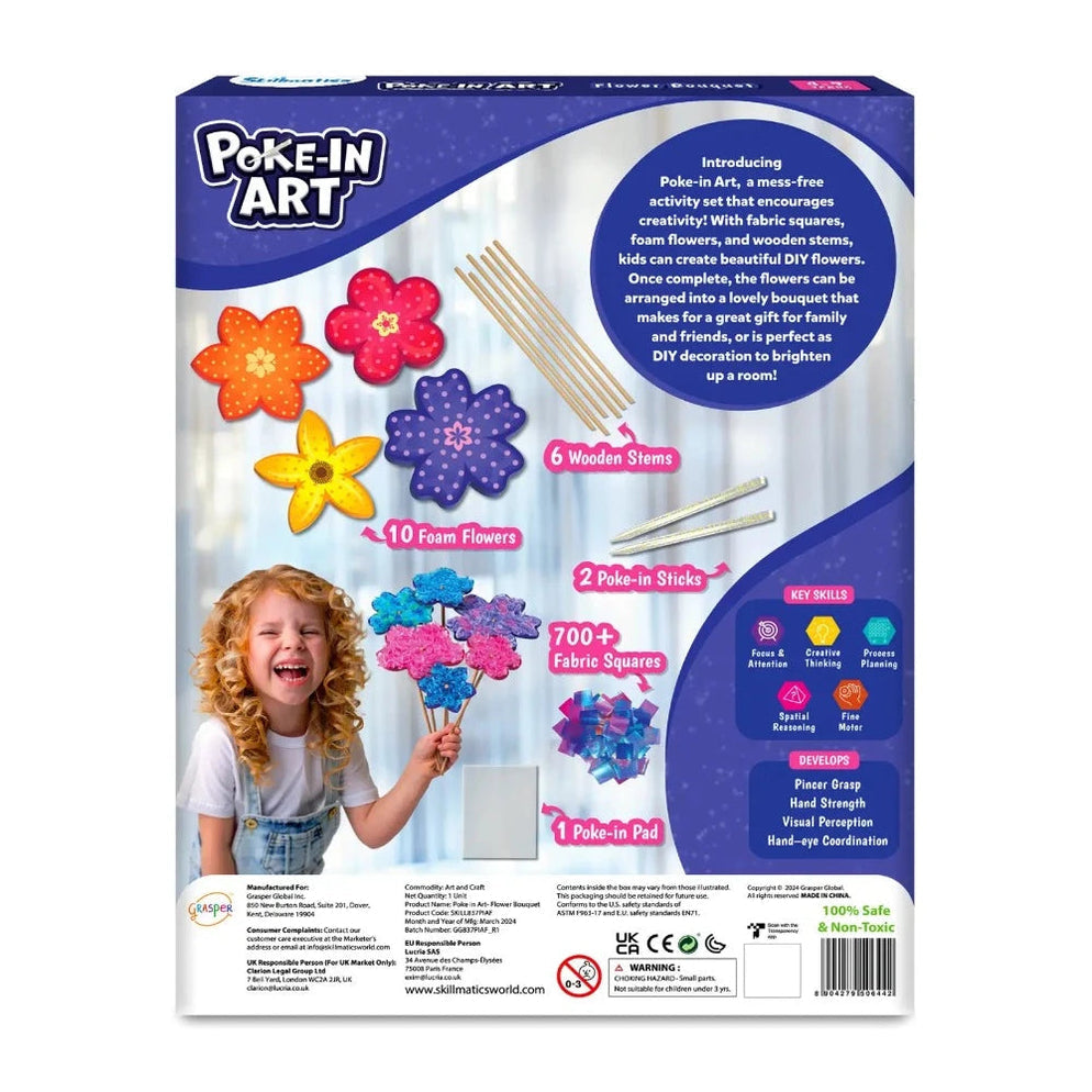 Skillmatics Poke-In  Art Flower Bouquet