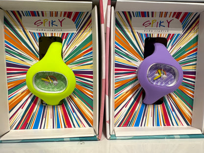 Spiky Alien Kids Analog Watch with Rainbow Printed Dial