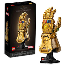 LEGO Marvel Infinity Gauntlet 76191 Collectible Building Kit; Thanos Right Hand Gauntlet Model with Infinity Stones