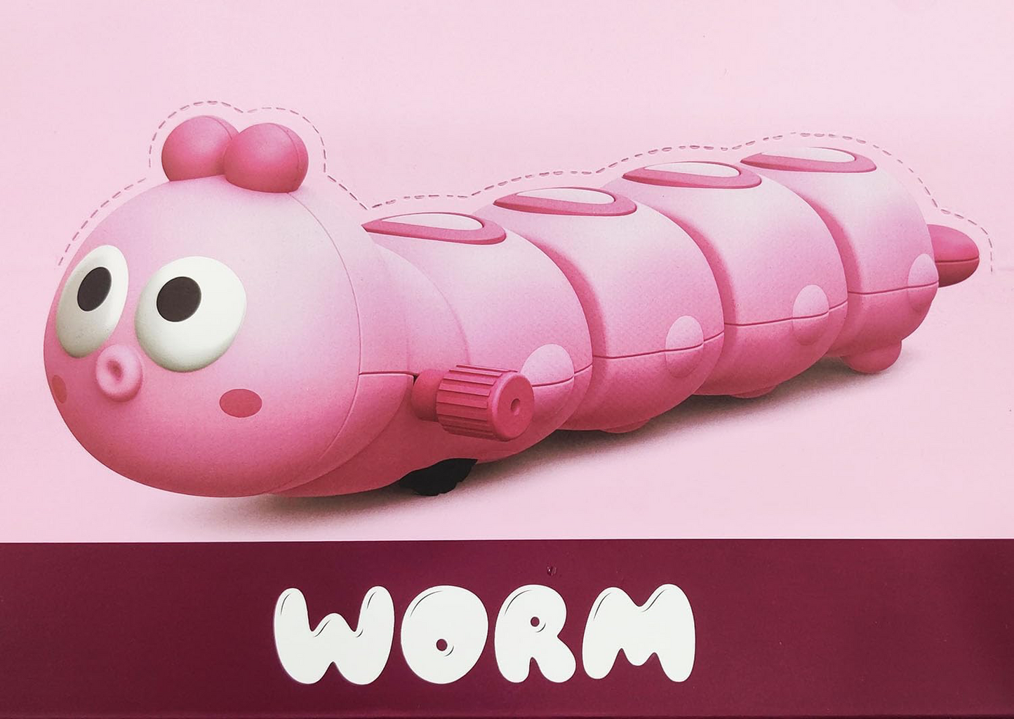 Rolling Caterpillar Toy For Kids