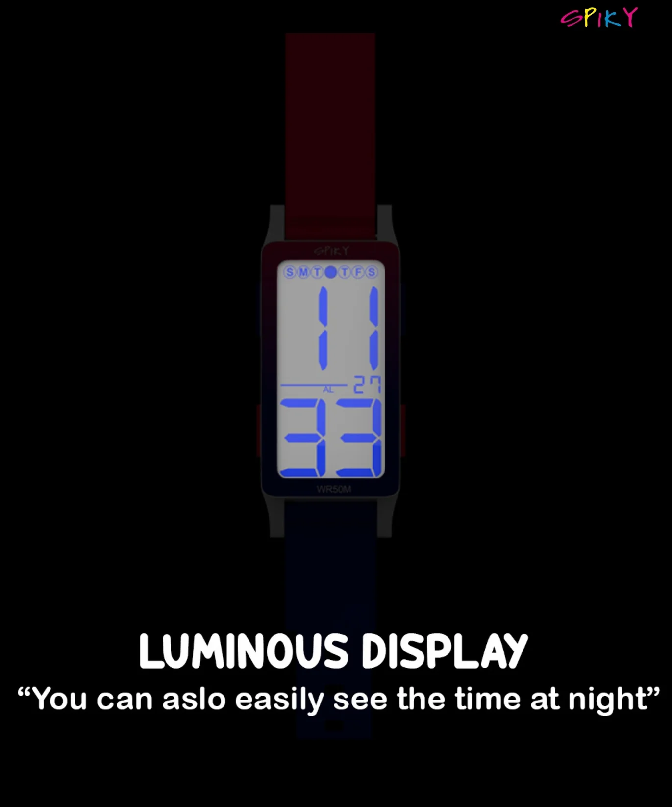 Spiky Spkeva44 Digital Sports Watch for Kids