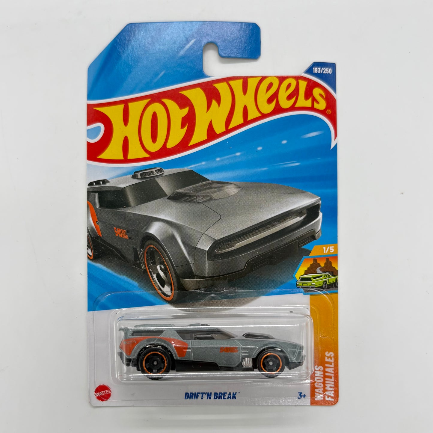 Hot Wheels 1:64 Die-Cast Set of 4 - Polestar TRX, Porsche 911 Carrera Clip, Drift-Ender, Drift N Break