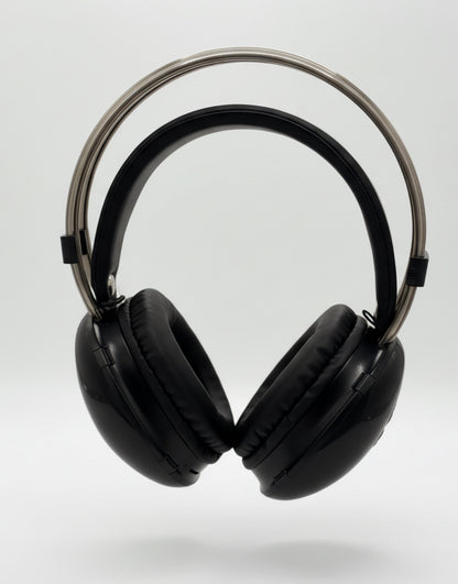 Mario Bluetooth Wireless Headphone with Lighting Effects - Black