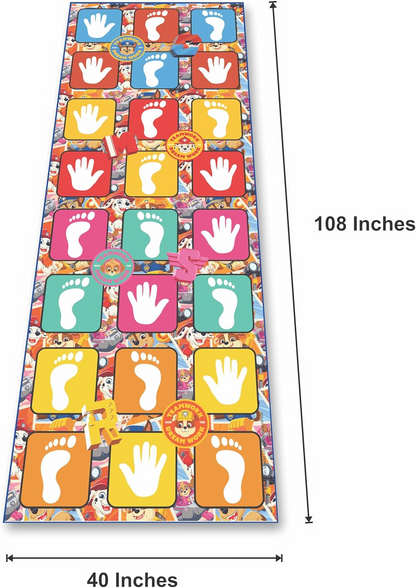 Ratna's Nickelodeon Paw Patrol Jumbo Hopscotch Playmat