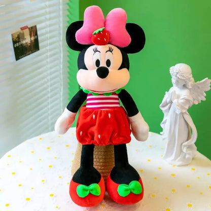 Strawberry Minnie Plush Toys 45 Cm