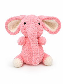 Handmade Crochet Elephant Stuffed Toy