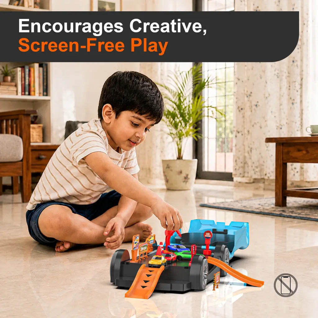 Mirana Car-In- Car Garage Playset