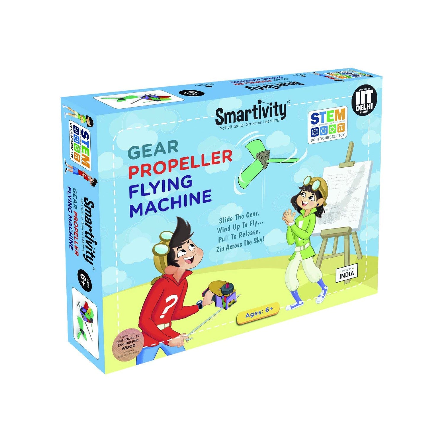 Smartivity Gear Propeller Flying Machine
