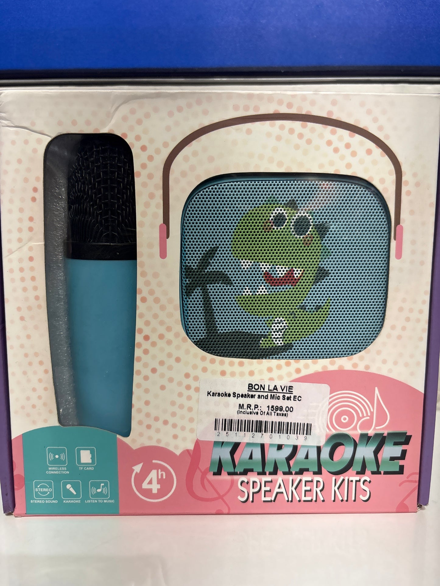 Karaoke Speaker and Mic Set EC