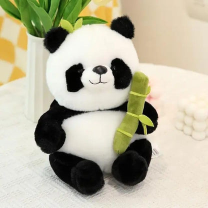 AVS Cute Funky Plushie Soft Toy Bamboo Tube Panda Stuffed Animal Panda Toys, Stuffed Animals Toy