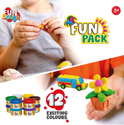Funskool Fundough Fun Pack, Toys for Kids, , 3 Years and Above, Multicolour