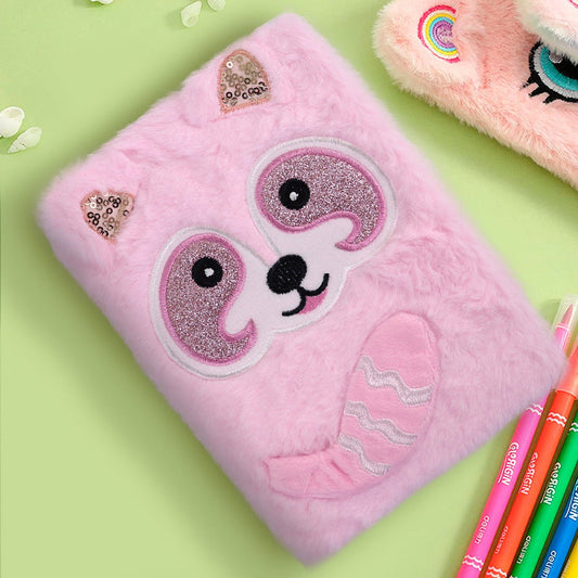 Plush Raccoon Diary