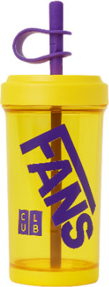 Fans Club Tumbler with Straw 500ml