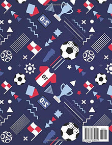 Latt Liv Soccer Football Hardcover Notebook