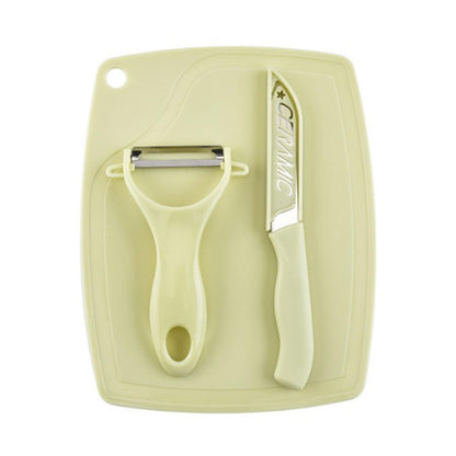 Viv’s - Knife with Peeler for Kitchen - Kitchen Knife with Peeler - Knives for Kitchen Chopping - Chopping Knife - Cake Cutting Knife - chaku Knife - niffe Kitchen