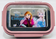 Mint Big Rectangle Steel Lunch Box – Large Capacity Tiffin (Mixed Characters)