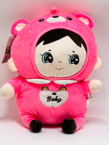 Baby Boy in Tiger Costume Plush Soft Toy – 45 cm