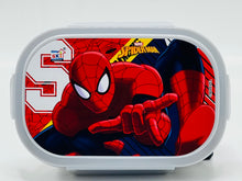 STEEL CARAMEL LUNCH BOX leak proof with avengers, spider man, princess and mickey Minie characters print