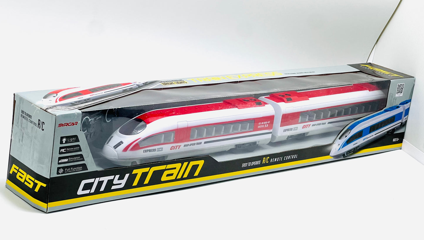 City Train R/C Remote Control Toy Train