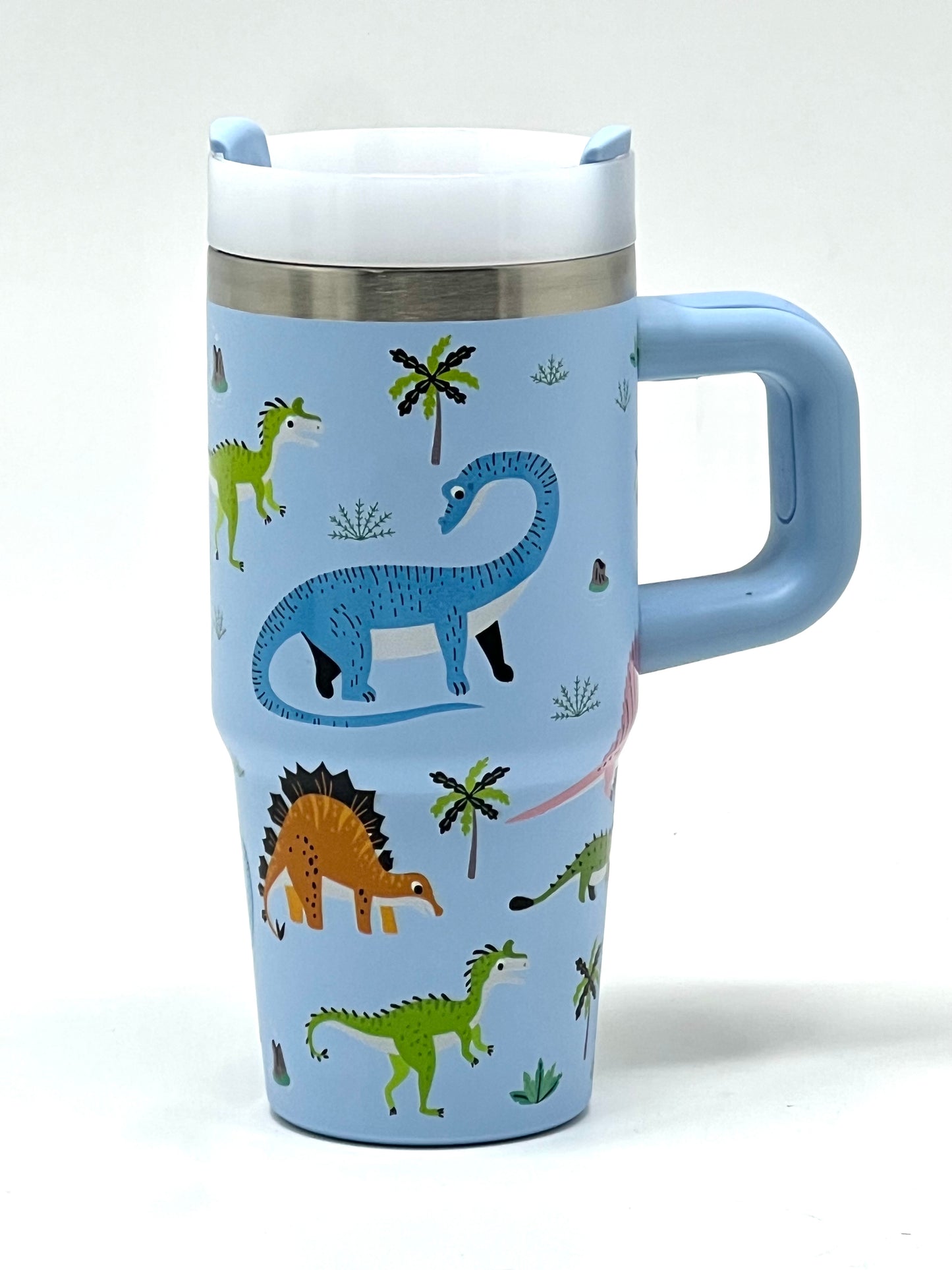 Dinosaur Print Insulated Tumbler 450ml