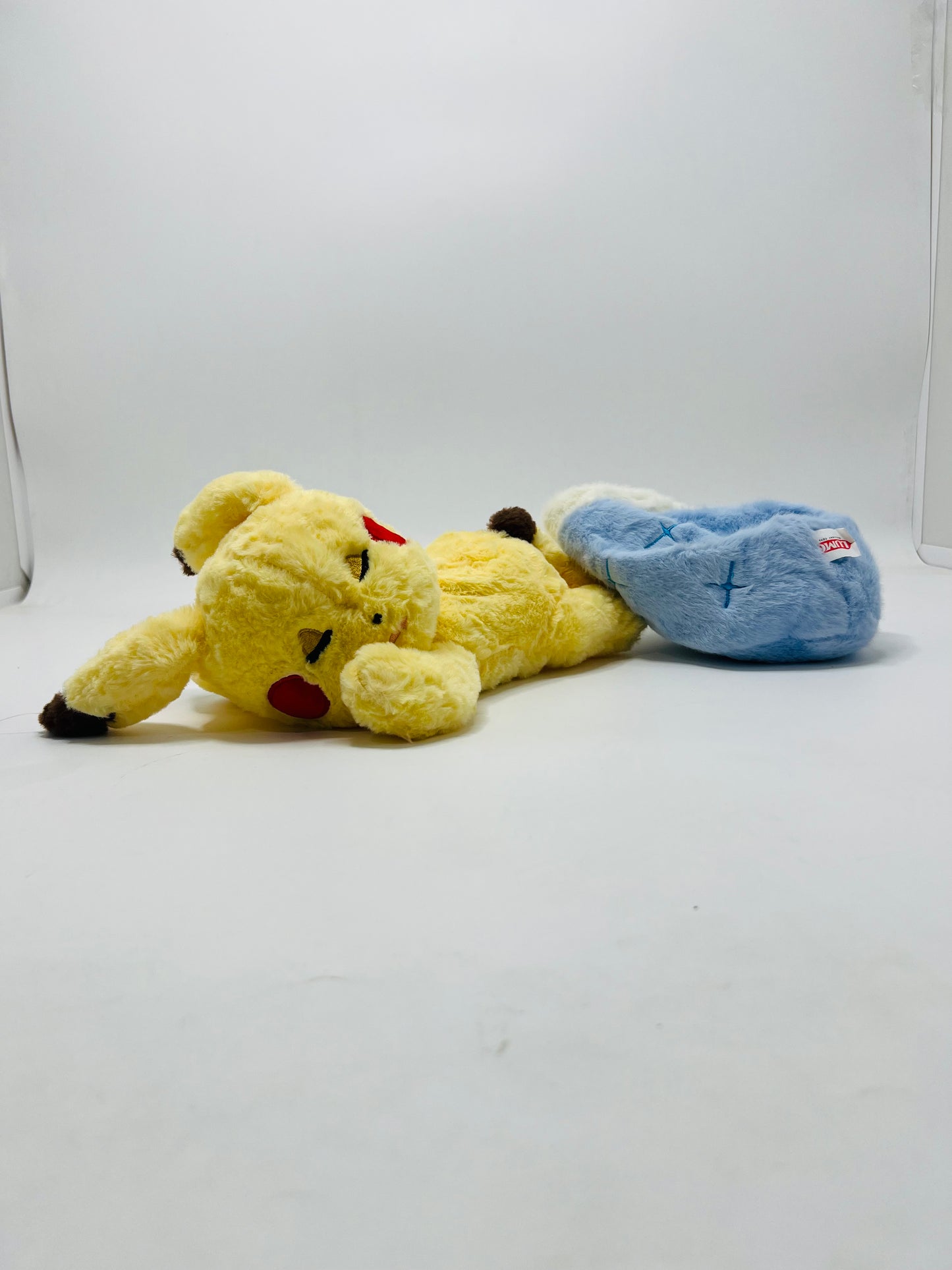 Sleeping Pikachu with Breathing Sound 30 cm Soft Toy