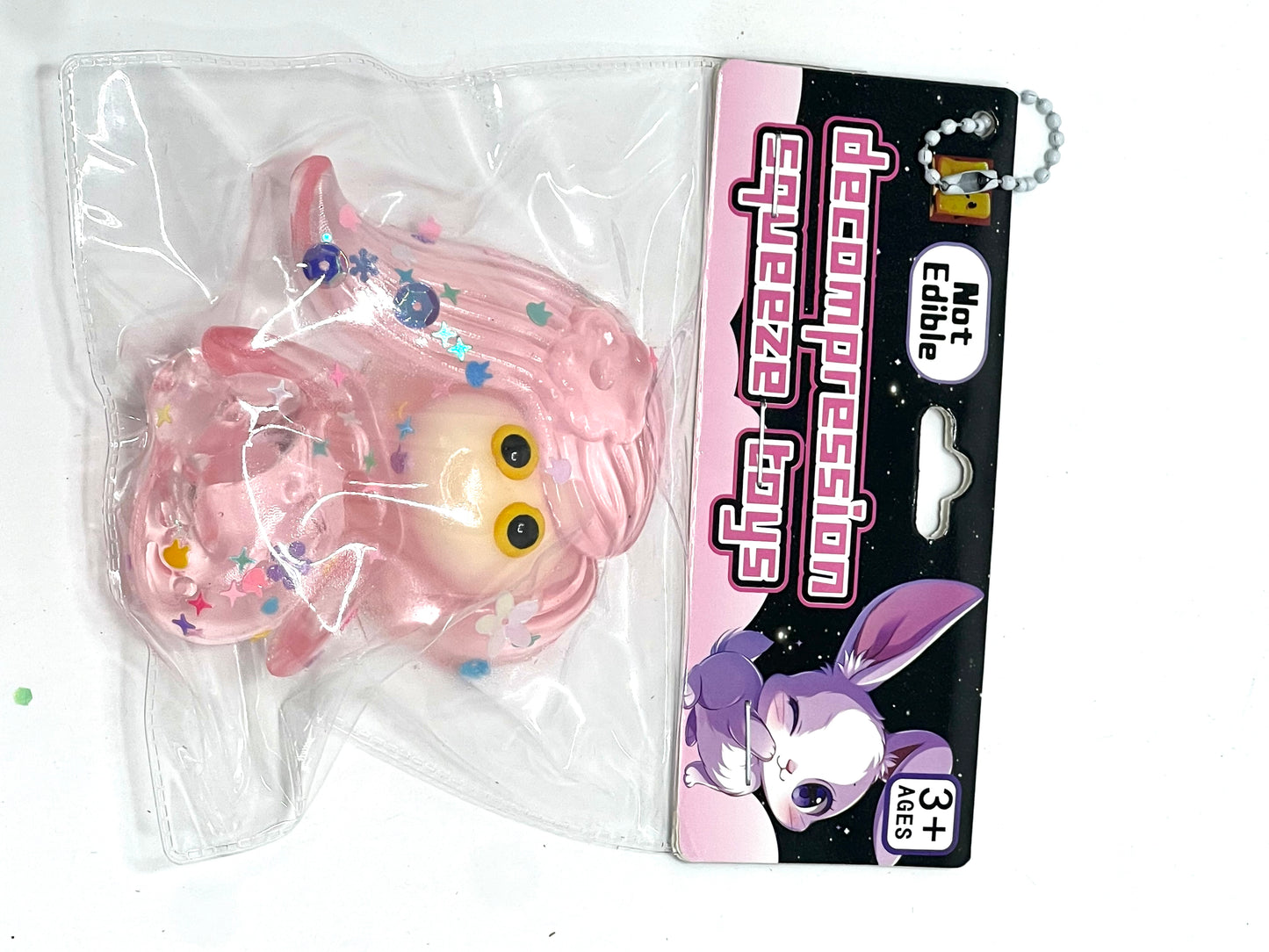 Mermaid Squishy with Glitter Toy