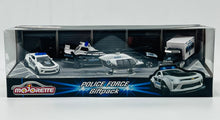 Majorette Police Force Gift Pack – Set of 5 Die-Cast Police Vehicles for Kids (Age 3+)