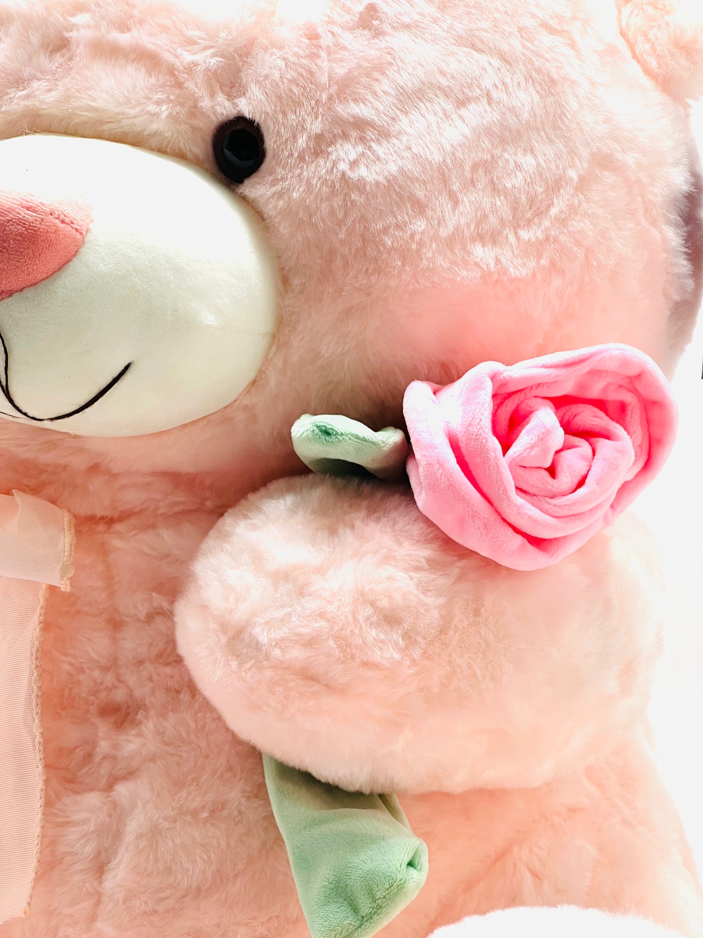 Flower big Teddy Bear, Cute, Soft Toy (33 Cm), Great Birthday Gift