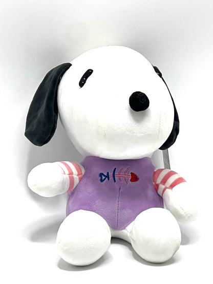 Snoopy Dog Plush Soft Toy – 20 cm Stuffed Cartoon Character for Kids
