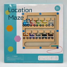 Magnetic Train Color Maze Board Game