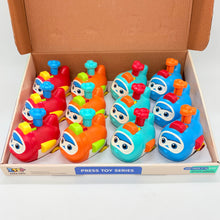 Deformed Aircraft Push and Go Toy