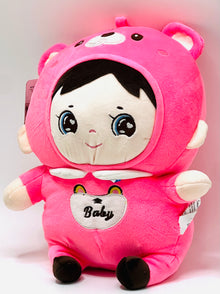 Baby Boy in Tiger Costume Plush Soft Toy – 45 cm