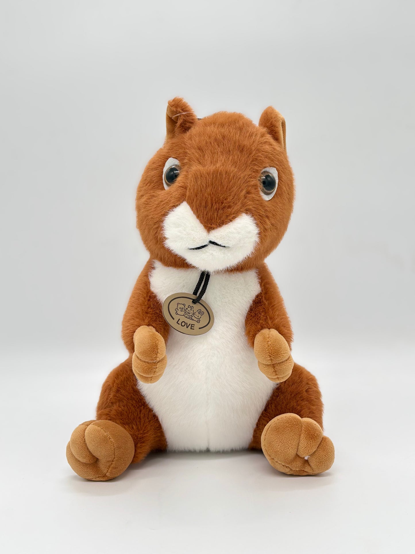 Gift Cute Squirrel Gray Stuffed Soft Plush Toy