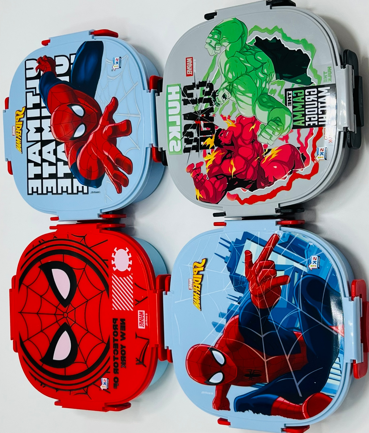 SKI Marvel & Disney Kids Insulated Lunch Box with Steel Inner and Spoon