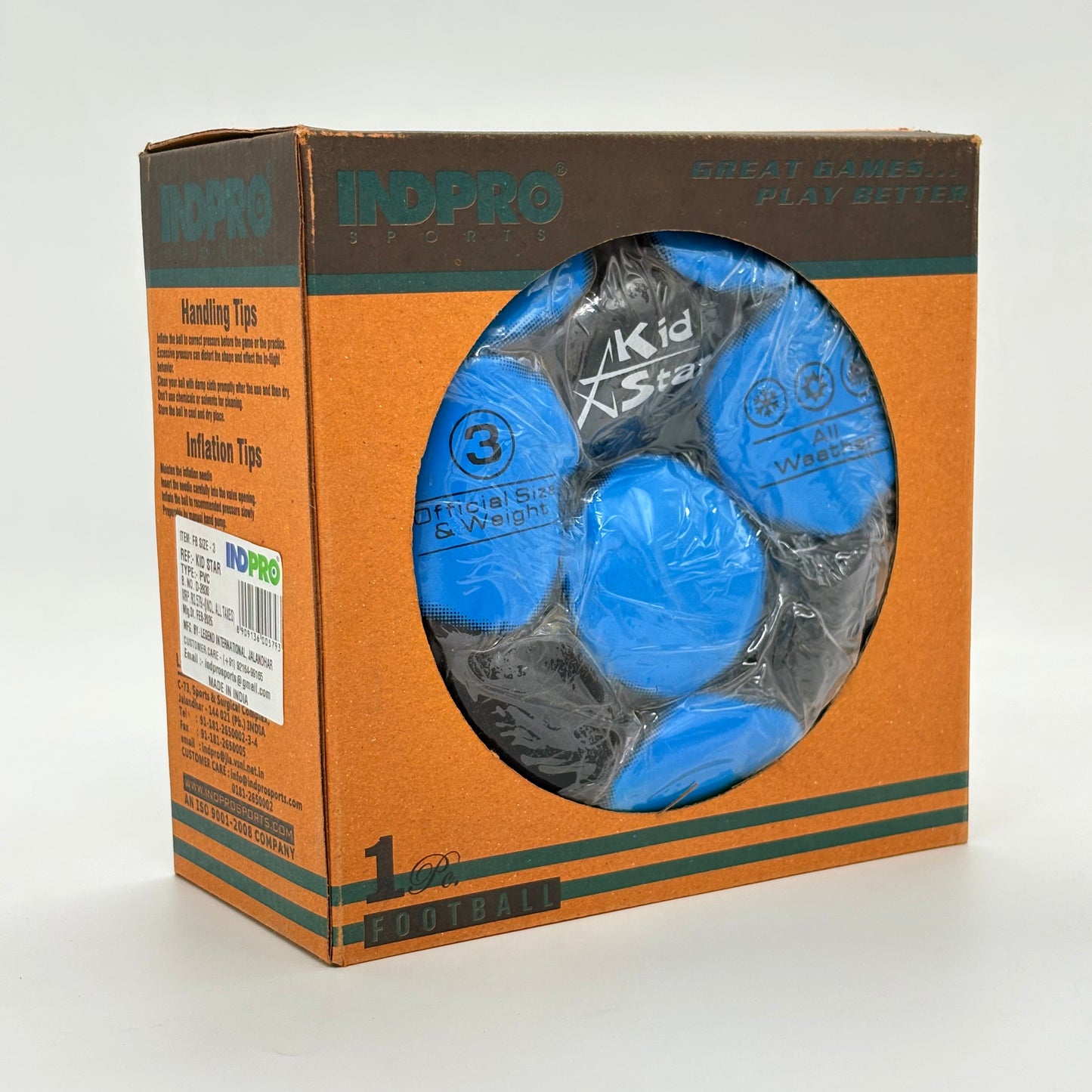 Indpro Kid Star Football Size 3 for Young Players