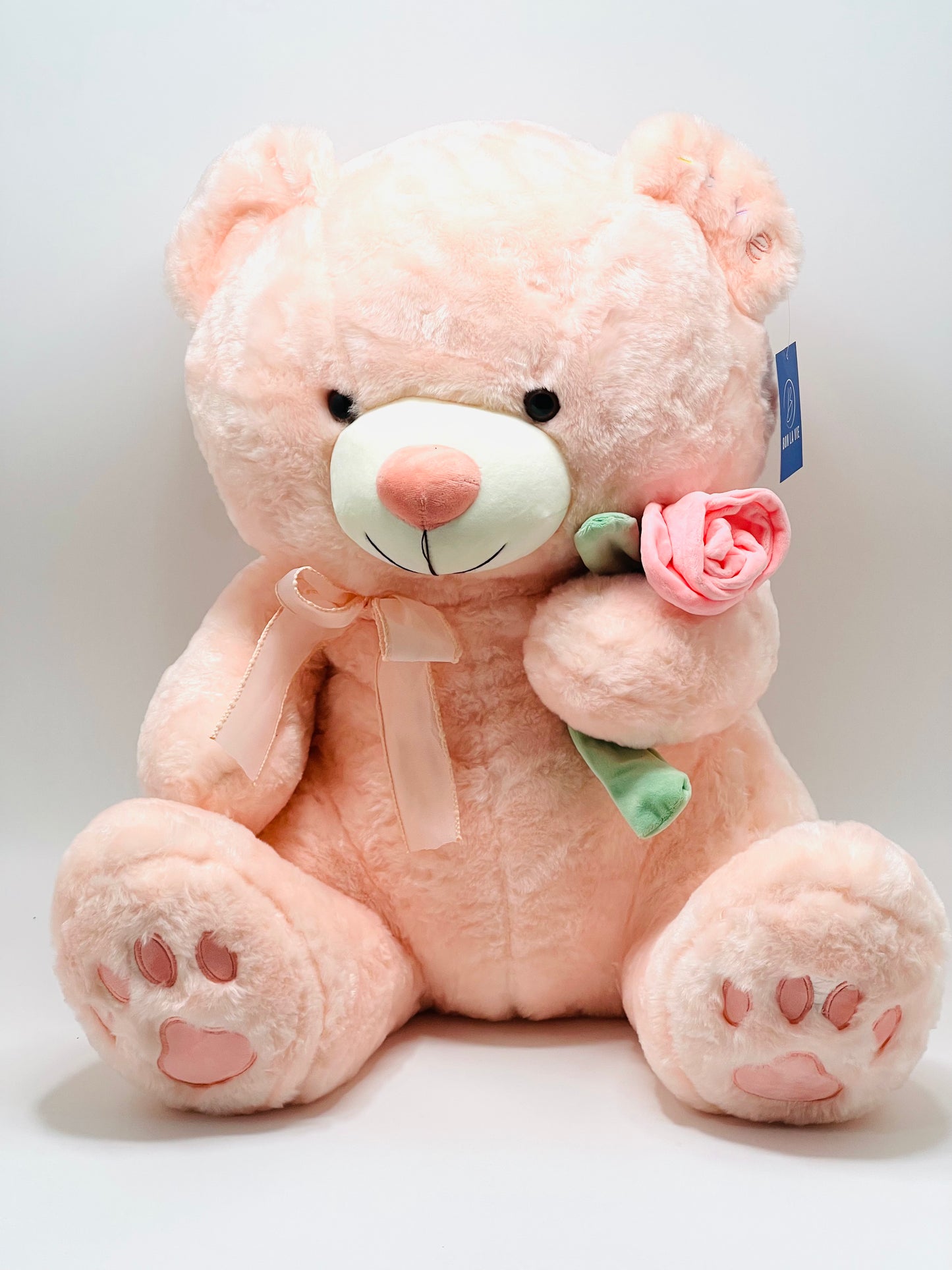 Flower big Teddy Bear, Cute, Soft Toy (33 Cm), Great Birthday Gift