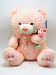 Flower big Teddy Bear, Cute, Soft Toy (33 Cm), Great Birthday Gift
