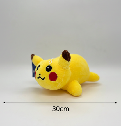 Pokemon Sleeping Pikachu Plush Soft Toy 30cm