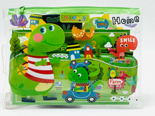 Bear Dino Rabbit Lion Stationery Set - Combo