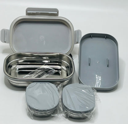 STEEL CARAMEL LUNCH BOX leak proof with avengers, spider man, princess and mickey Minie characters print