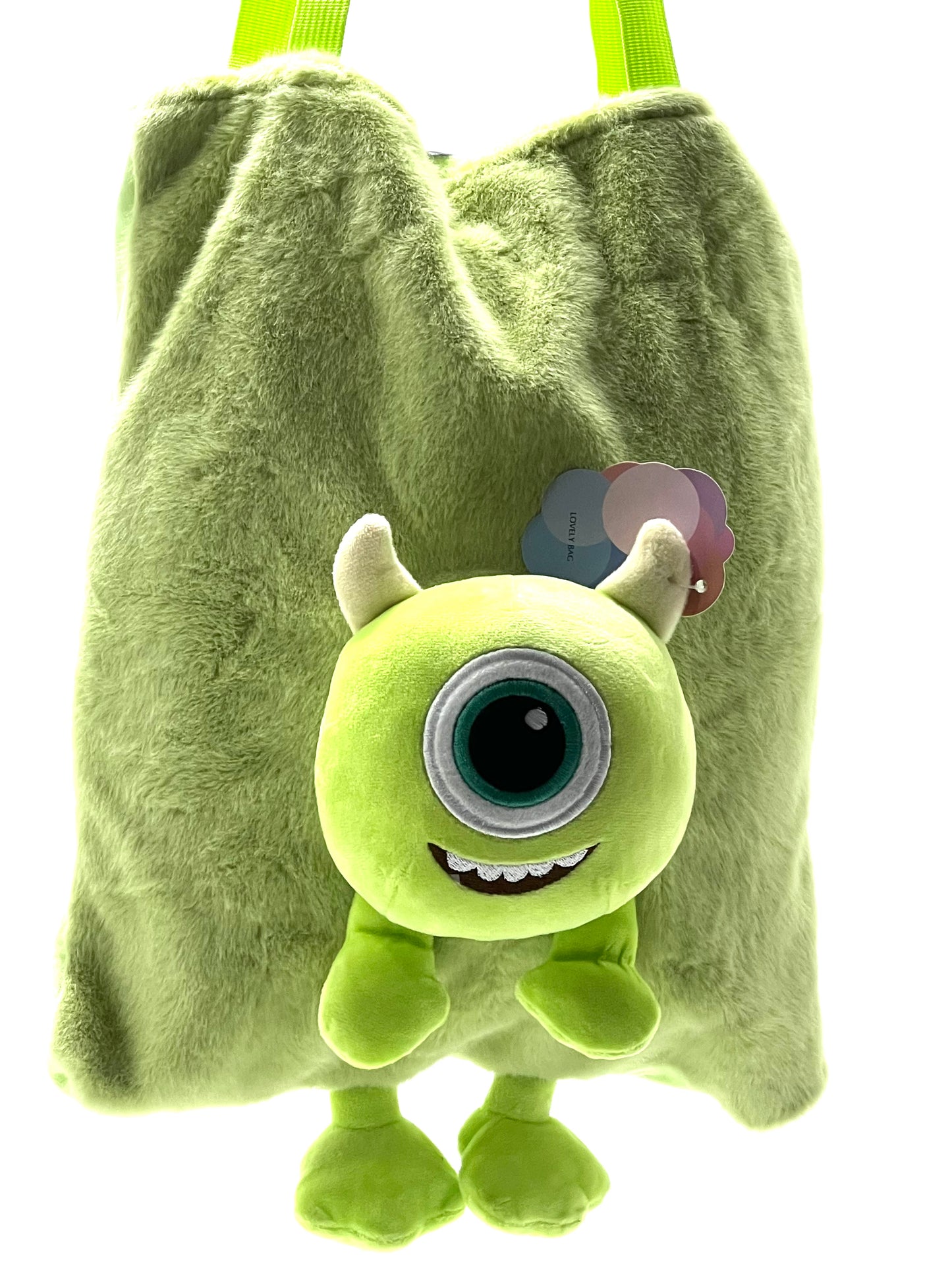 Mike Wazowski Monster Plush Tote Bag