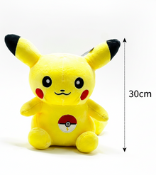Mirada Pokémon Pikachu Soft Toy - Officially Licensed Plush Stuffed Character Gift for Kids & Fans - 30cm