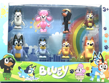Bluey 8pcs Action Figures