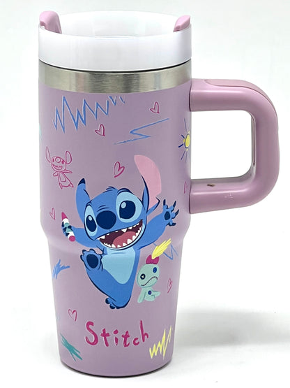 Stitch Print Insulated Tumbler 450ml