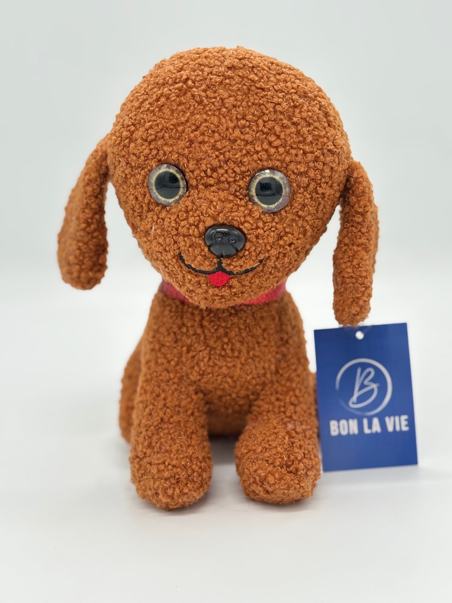 HPOSAN Dog Stuffed Animals Soft Huggable Golden Retriever Plush Dog Plushie 12" Puppy Plush Toy Sleeping Plush Body Pillow for for Kids Boys Girls Birthday Christmas Bedtime Gift