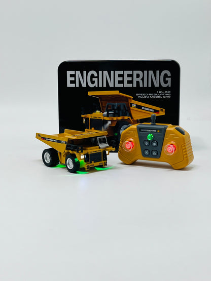 Trasped 1:64 Remote Control Coal Mining Truck