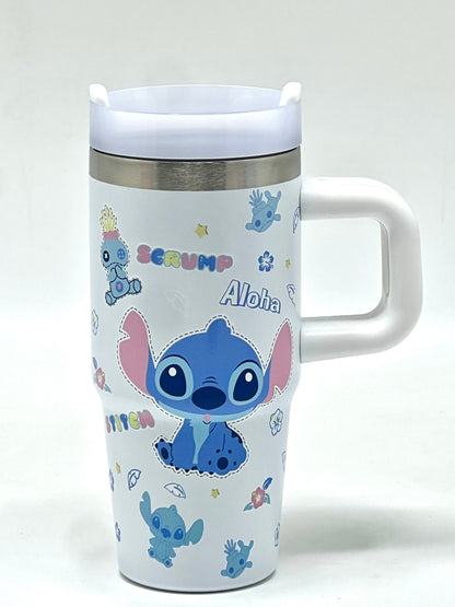 Stitch Print Insulated Tumbler 450ml