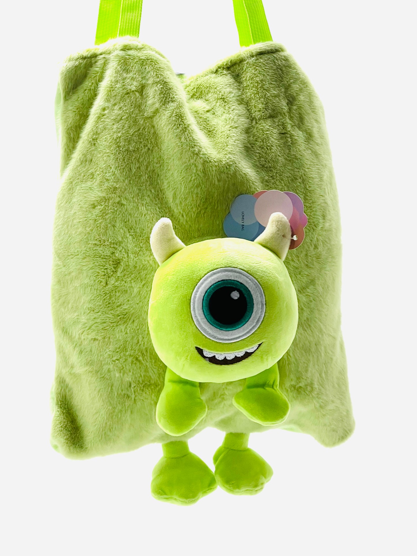 Mike Wazowski Monster Plush Tote Bag